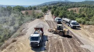 Dört İ̇lçede 32,5 Kilometrelik Yol Yenileme Etabı